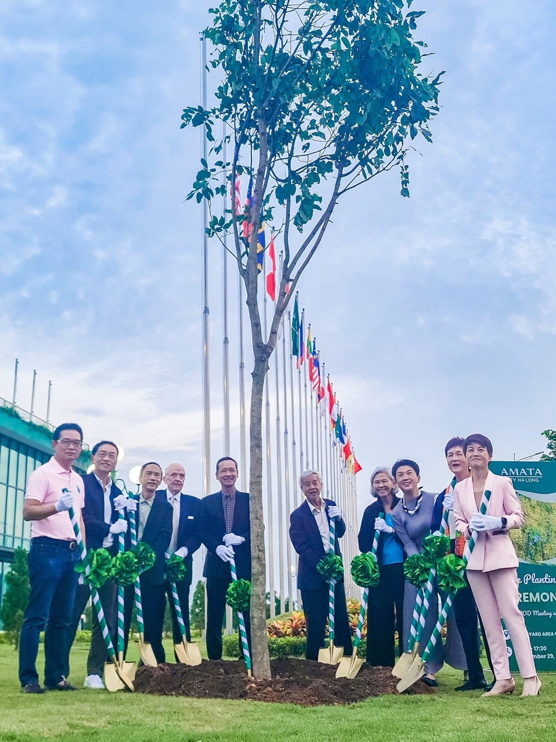 AMATA AMATA VN Public Company Limited Board Explores AMATA City Ha