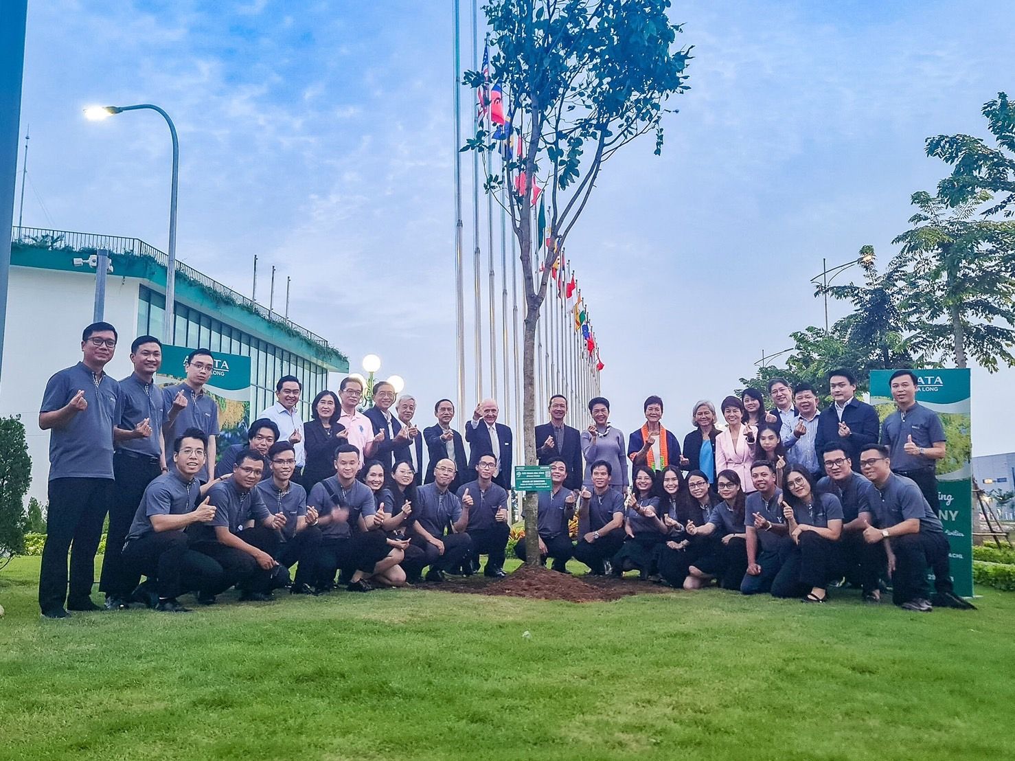 AMATA AMATA VN Public Company Limited Board Explores AMATA City Ha