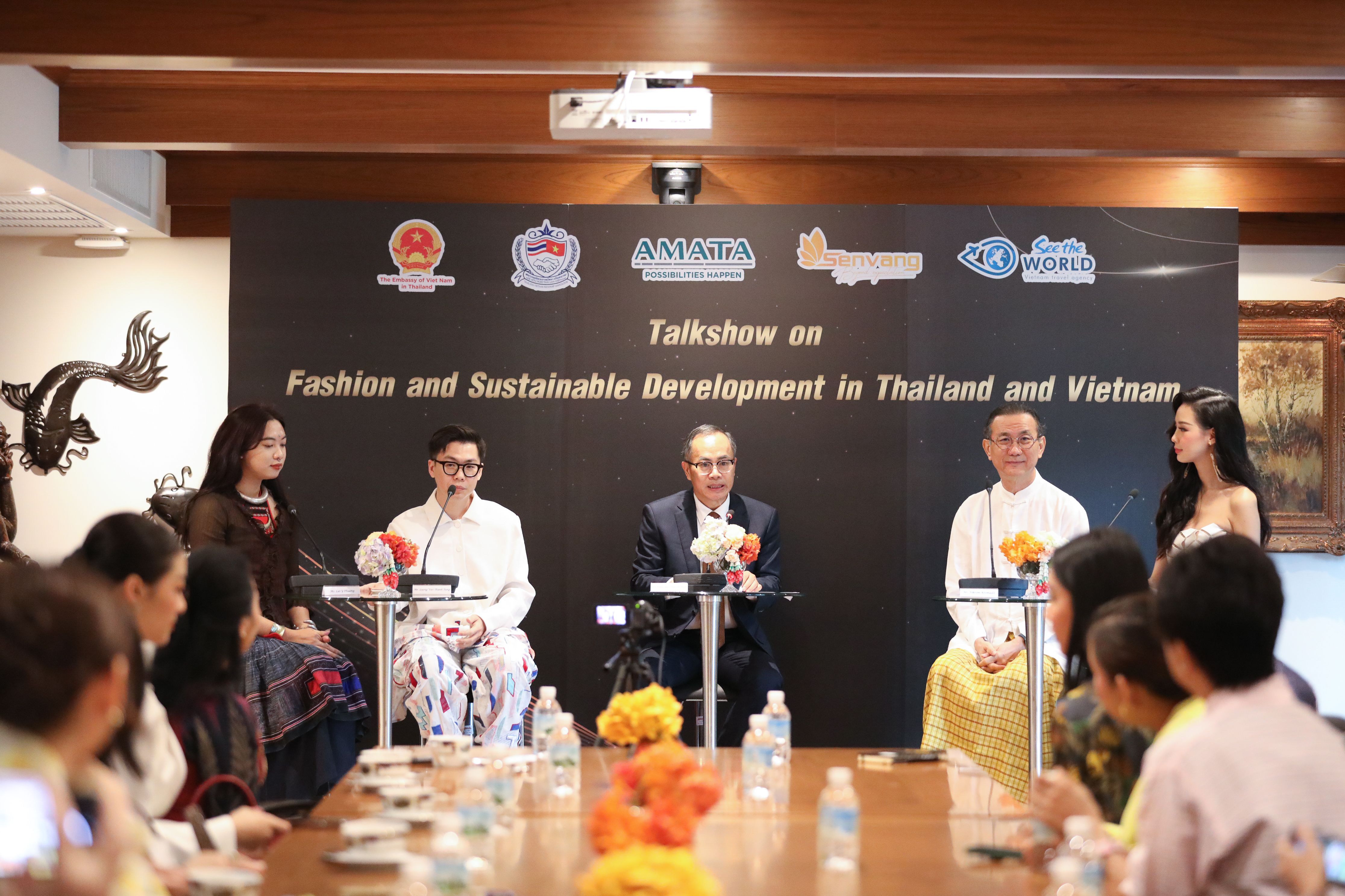 AMATA AMATA Cohosts Talk Show on Fashion and Sustainable Development