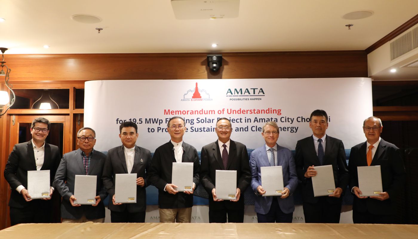 AMATA AMATA B. Grimm Power Signs with AMATA Water to CoDevelop Large