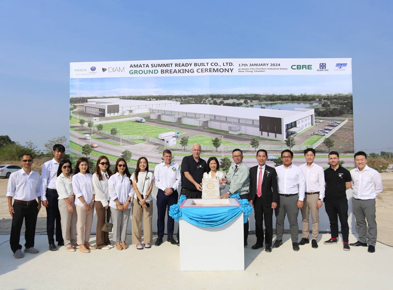 AMATA AMATA Summit Diam Asia (Thailand) with Grand Groundbreaking