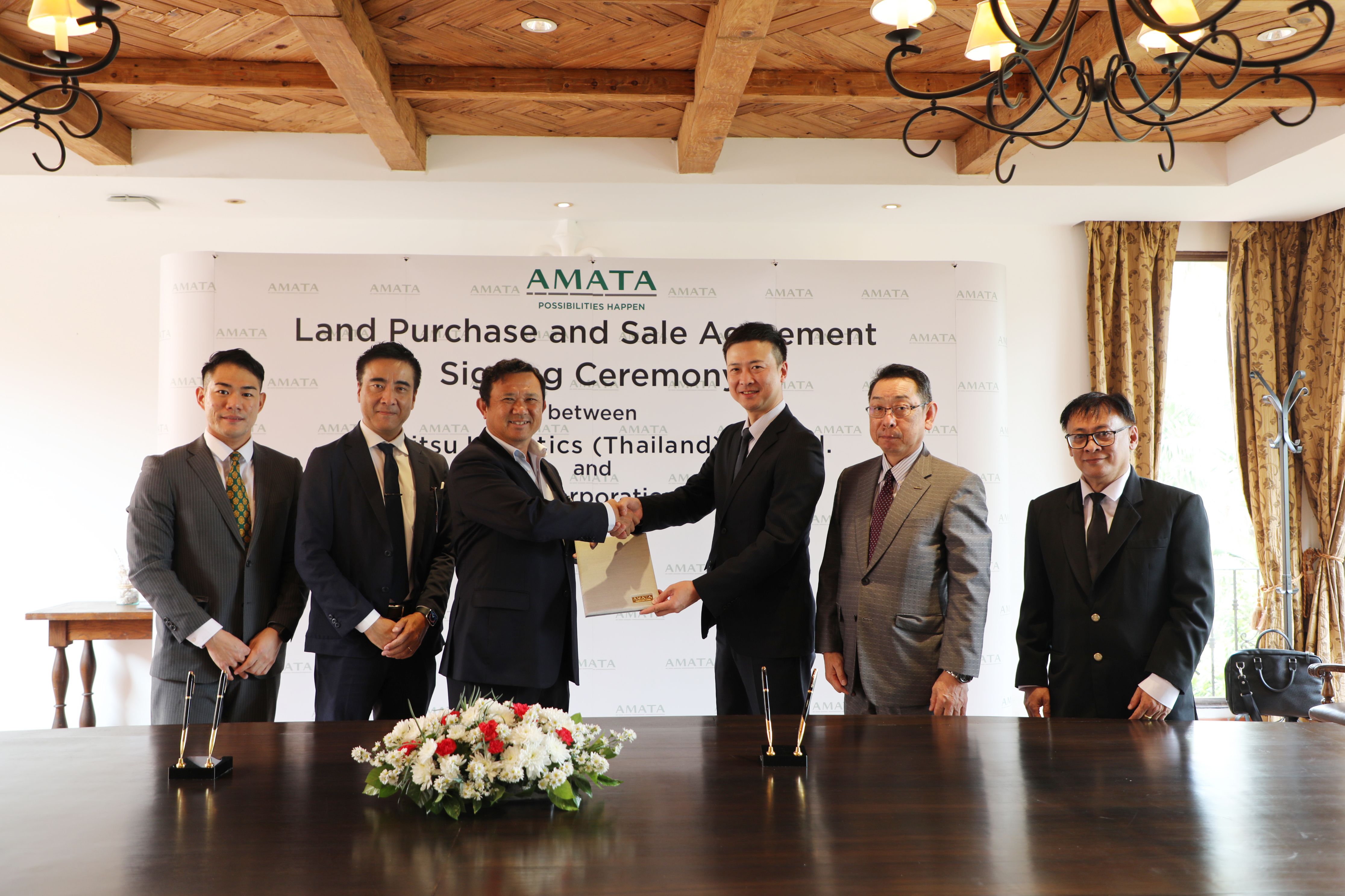 AMATA Karitsu Logistics (Thailand) Signs with AMATA to Establish New Logistics Center